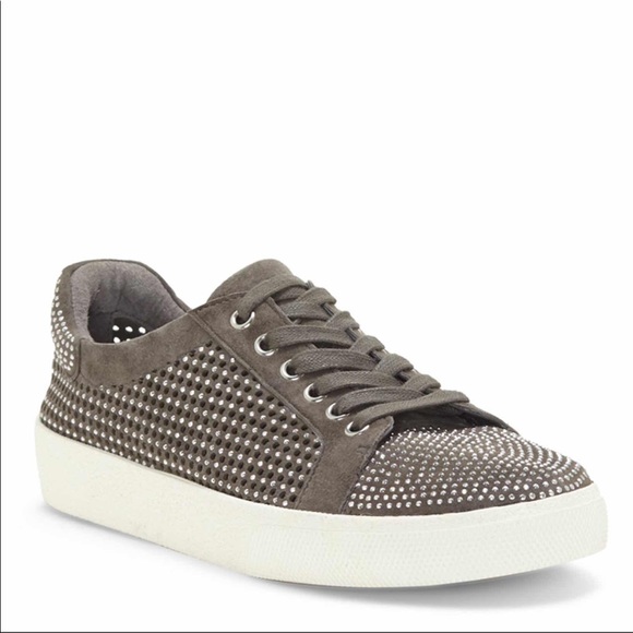 VINCE CAMUTO STUDDED SNEAKERS - Picture 1 of 7